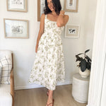 Mia Floral Midi Dress - Love and Lee Apparel