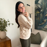 Zoey 1/4 Zip Fleece Sweater - Love and Lee Apparel