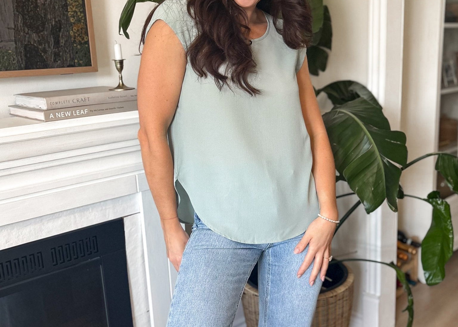Hawlly Short Sleeve Blouse - Love and Lee Apparel