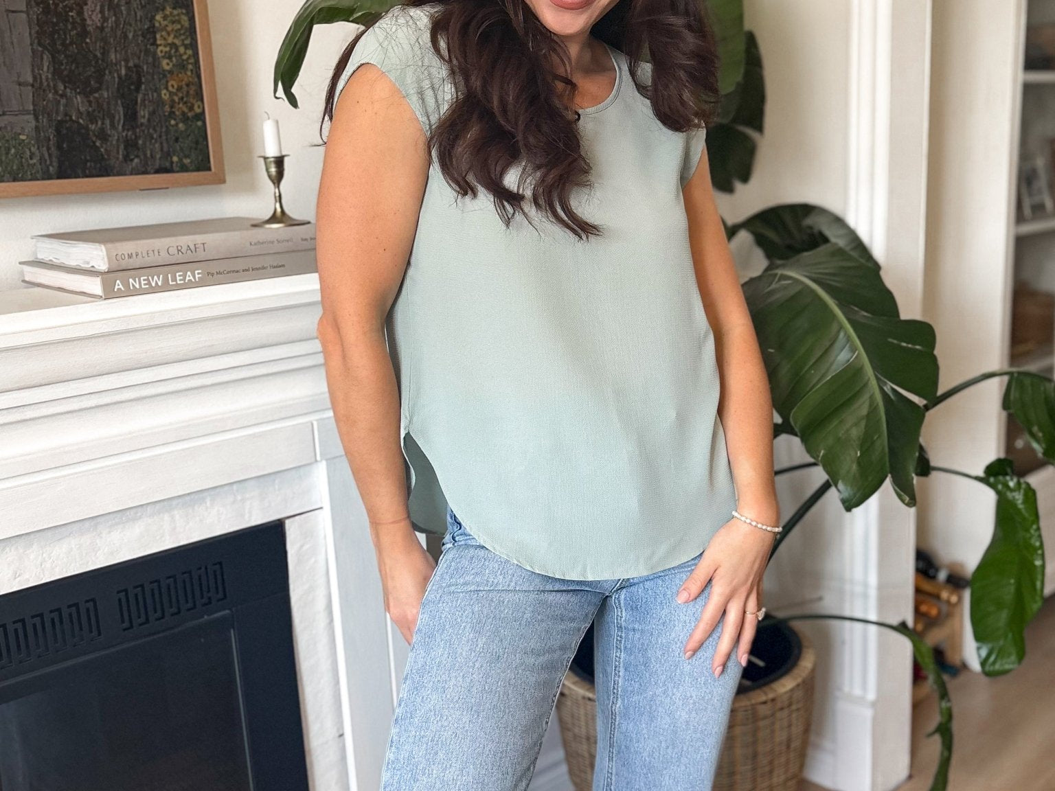 Hawlly Short Sleeve Blouse - Love and Lee Apparel