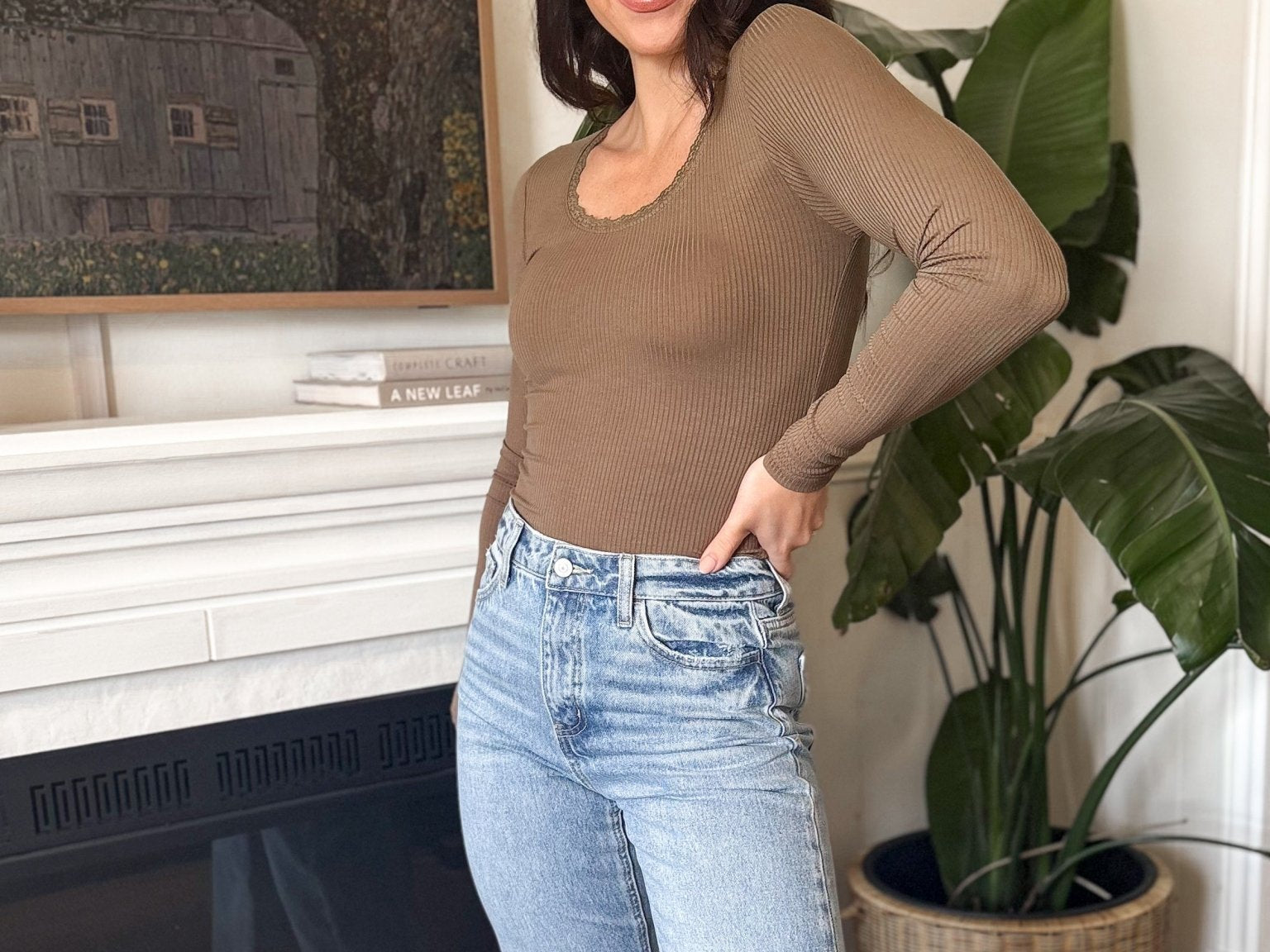 The Rowan Long Sleeve Top - Love and Lee Apparel