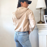 The Harper Beige Windbreaker Jacket - Love and Lee Apparel