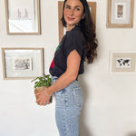 Strawberry Picking Knit T-Shirt - Love and Lee Apparel