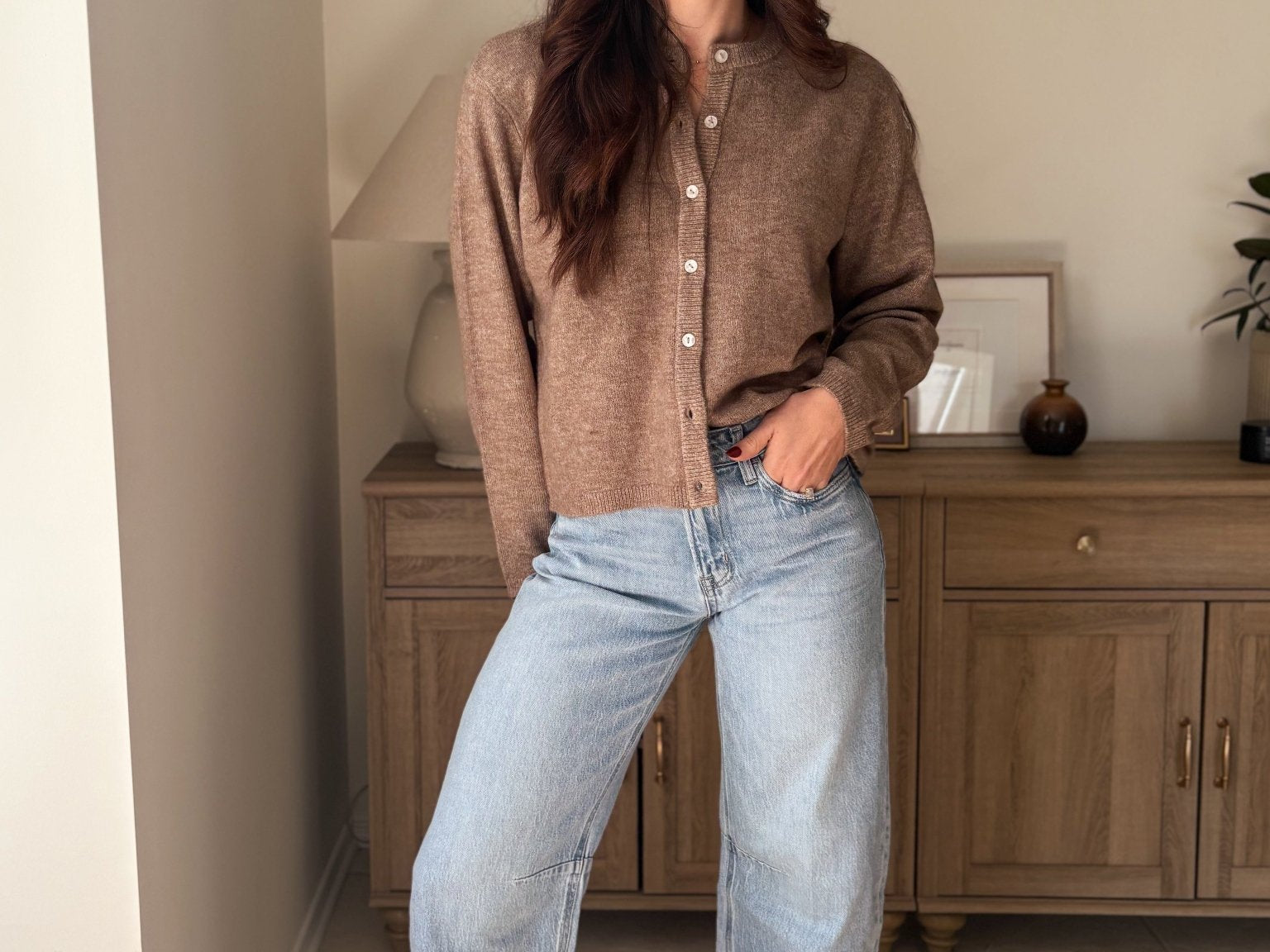 The Kate High Rise Wide Leg Barrel Jean - Love and Lee Apparel