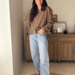 The Caribou Long Sleeve O-Neck Knit Cardigan - Love and Lee Apparel