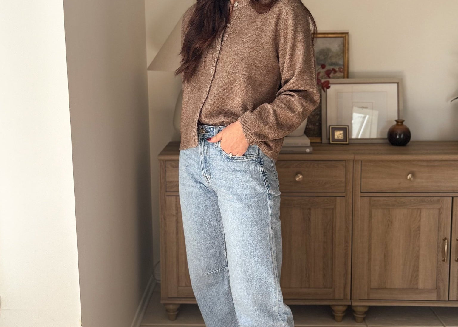 The Kate High Rise Wide Leg Barrel Jean - Love and Lee Apparel