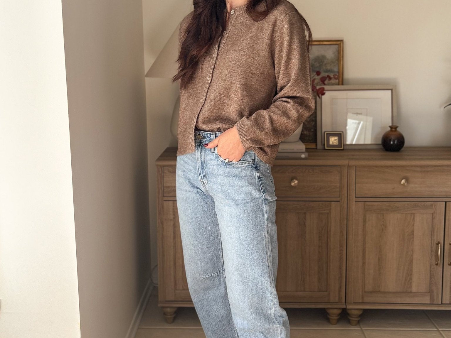 The Kate High Rise Wide Leg Barrel Jean - Love and Lee Apparel