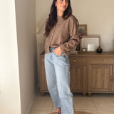 The Caribou Long Sleeve O-Neck Knit Cardigan - Love and Lee Apparel