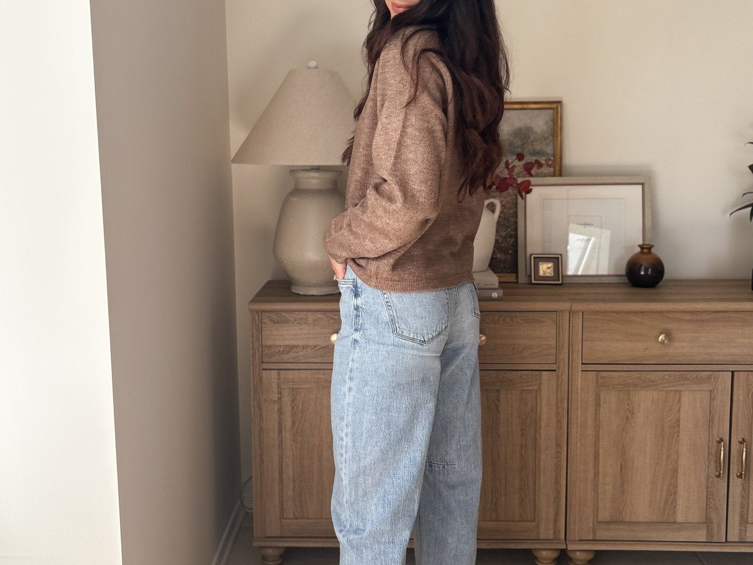 The Kate High Rise Wide Leg Barrel Jean - Love and Lee Apparel