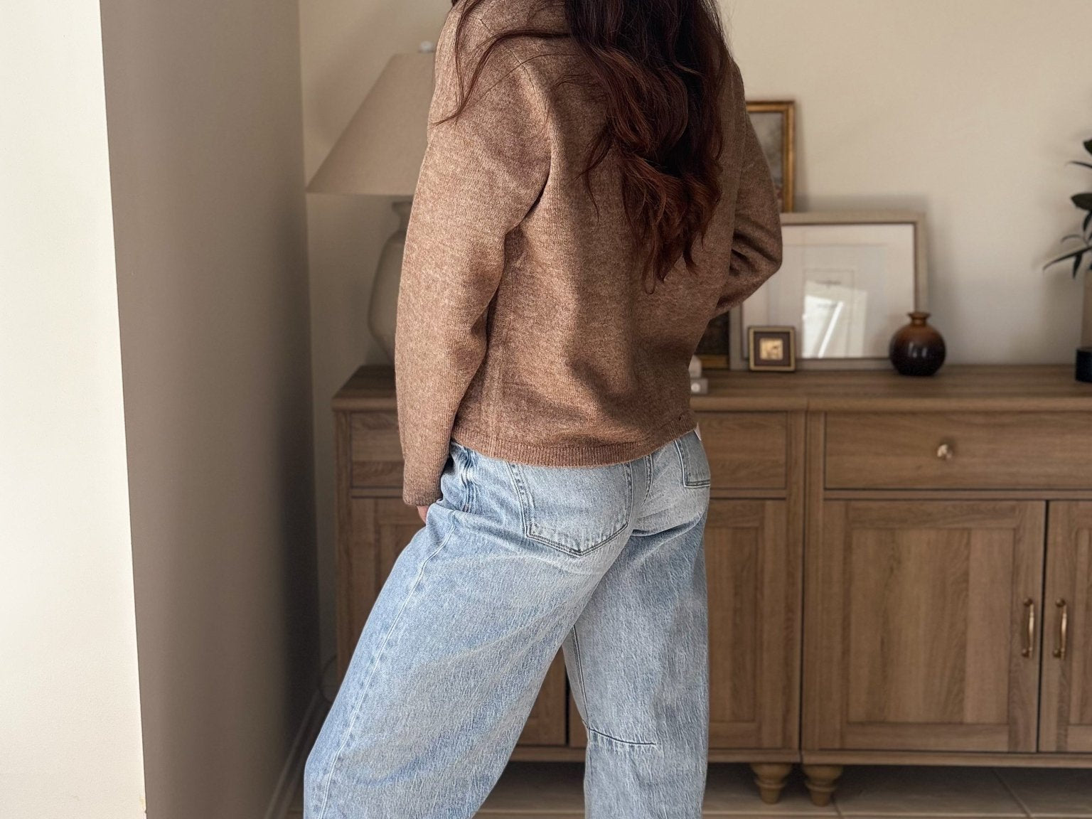 The Kate High Rise Wide Leg Barrel Jean - Love and Lee Apparel