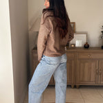The Kate High Rise Wide Leg Barrel Jean - Love and Lee Apparel