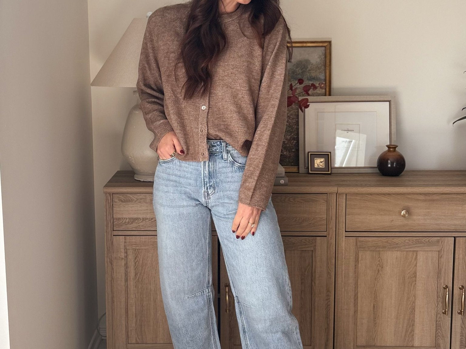 The Kate High Rise Wide Leg Barrel Jean - Love and Lee Apparel