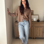 The Kate High Rise Wide Leg Barrel Jean - Love and Lee Apparel