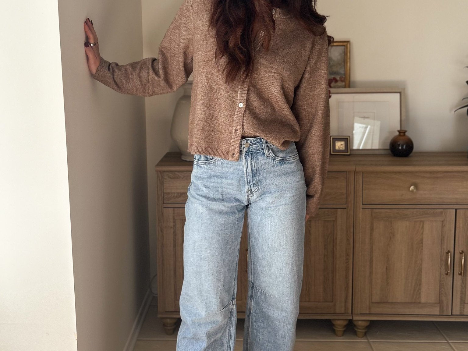 The Kate High Rise Wide Leg Barrel Jean - Love and Lee Apparel