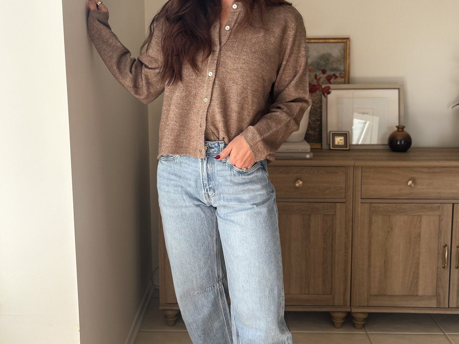 The Kate High Rise Wide Leg Barrel Jean - Love and Lee Apparel