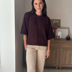 The Port Royale 3/4 Sleeve Knit Pullover Sweater - Love and Lee Apparel