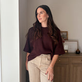 The Port Royale 3/4 Sleeve Knit Pullover Sweater - Love and Lee Apparel