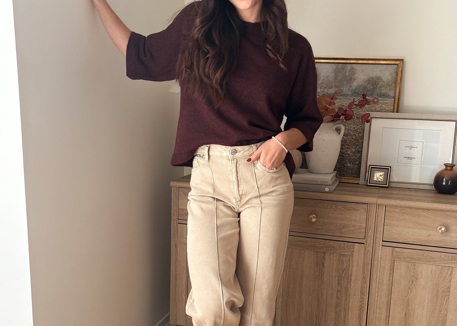 The Birchwood High Rise Wide Leg Pintuck Color Denim Pants - Love and Lee Apparel