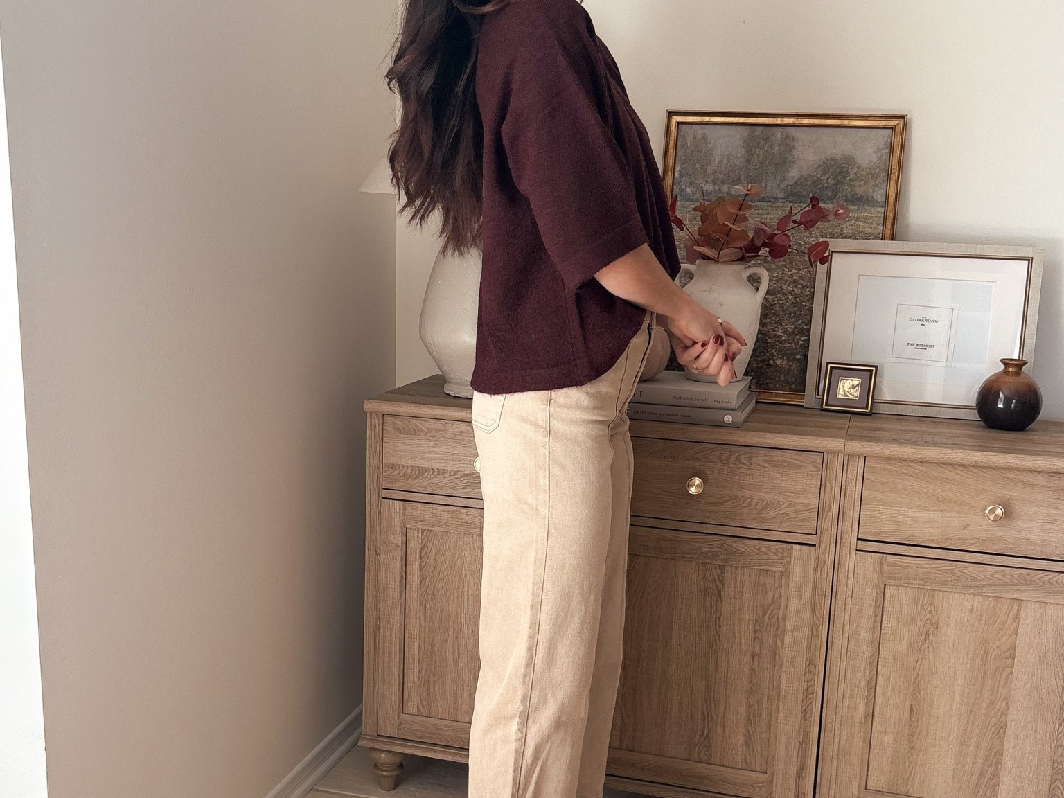 The Birchwood High Rise Wide Leg Pintuck Color Denim Pants - Love and Lee Apparel