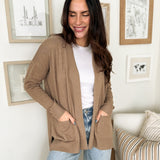 The Mika Open Front Knit Cardigan - Love and Lee Apparel