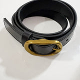 Vegan Leather Gold Buckle Belt - Love and Lee Apparel