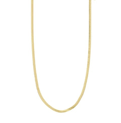 Pilgrim Joanna Recycled Flat Snake Chain Necklace in Gold and Silver Plated - Love and Lee Apparel