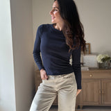The 'Rory' Long Sleeve O-Neck Basic Tee - Love and Lee Apparel