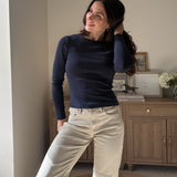 The 'Rory' Long Sleeve O-Neck Basic Tee - Love and Lee Apparel