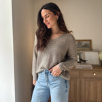 The 'Slow Morning' Knitted Long Sleeve V-Neck Pullover - Love and Lee Apparel