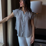 Zoe Short Sleeve Blouse - Love and Lee Apparel