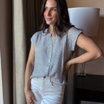 Zoe Short Sleeve Blouse - Love and Lee Apparel