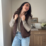 The 'Slow Morning' Knitted Long Sleeve V-Neck Pullover - Love and Lee Apparel