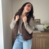 The 'Slow Morning' Knitted Long Sleeve V-Neck Pullover - Love and Lee Apparel