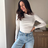 The 'Riley' Long Sleeve O-Neck Basic Tee - Love and Lee Apparel