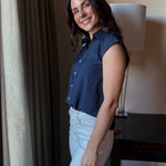 Lunette Short Sleeve Blouse - Love and Lee Apparel