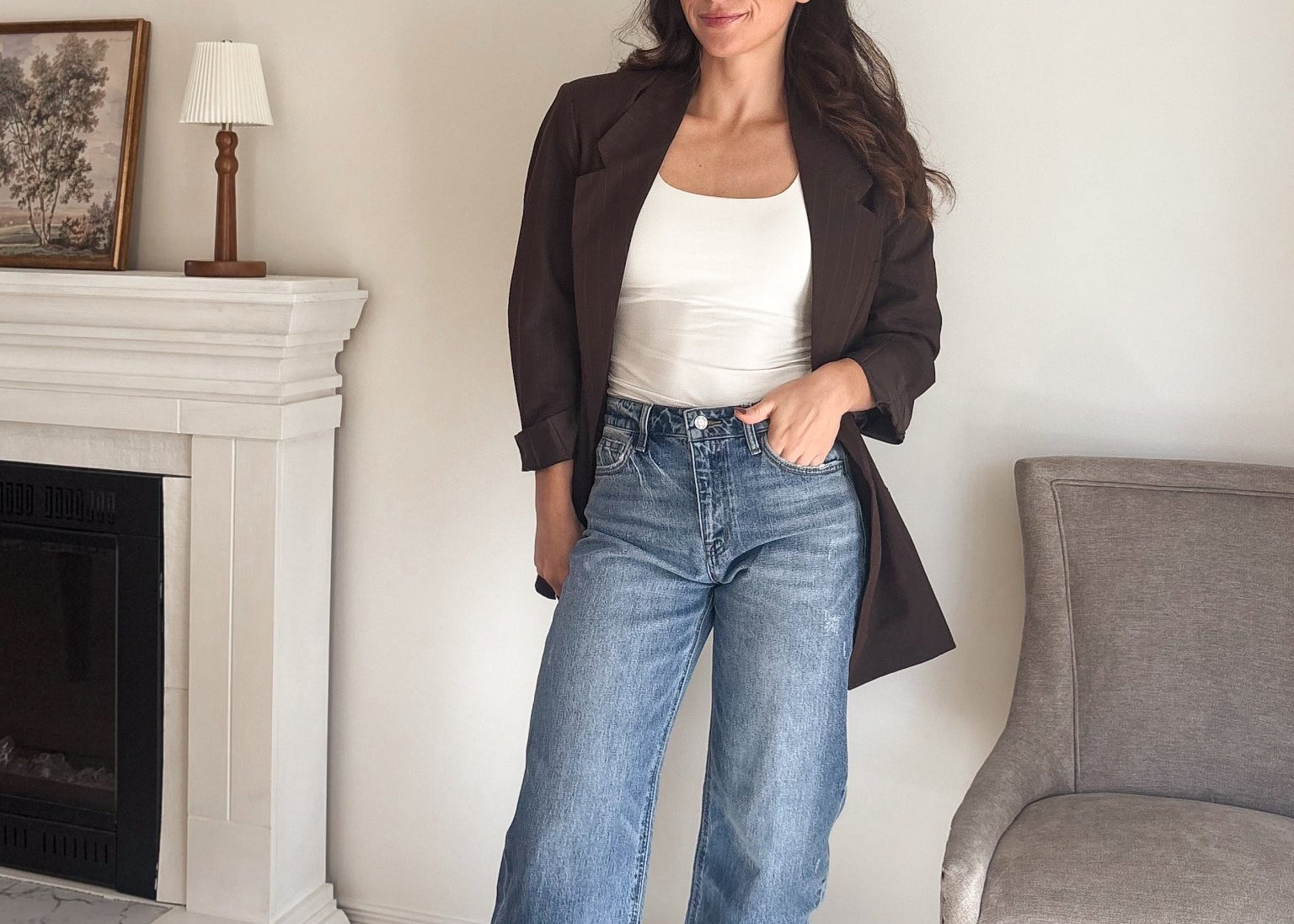 The 'Casual Friday' Dark Wash Barrel Jeans - Love and Lee Apparel