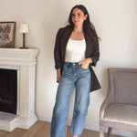 The 'Casual Friday' Dark Wash Barrel Jeans - Love and Lee Apparel