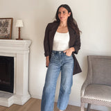 The 'Casual Friday' Dark Wash Barrel Jeans - Love and Lee Apparel