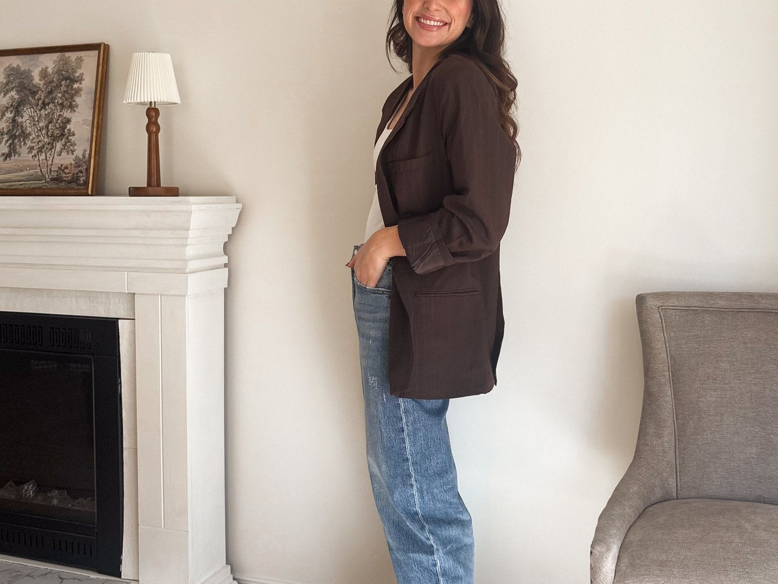The 'Casual Friday' Dark Wash Barrel Jeans - Love and Lee Apparel