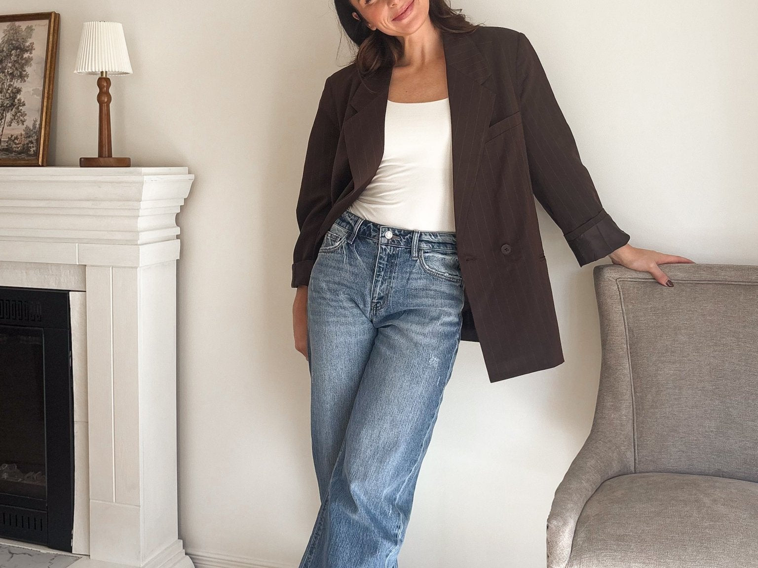 The 'Casual Friday' Dark Wash Barrel Jeans - Love and Lee Apparel