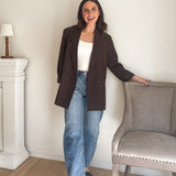 The 'Casual Friday' Dark Wash Barrel Jeans - Love and Lee Apparel