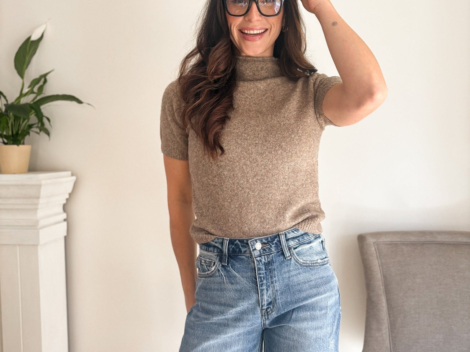 The 'Daily Agenda' Short Sleeve Soft Top - Love and Lee Apparel