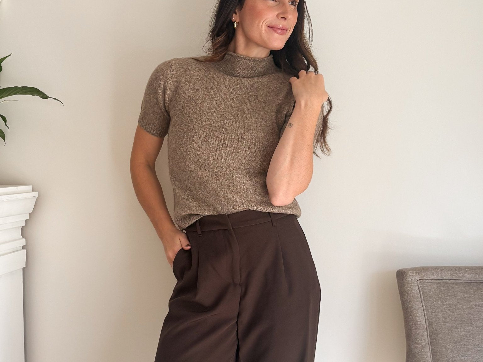 The 'Daily Agenda' Short Sleeve Soft Top - Love and Lee Apparel
