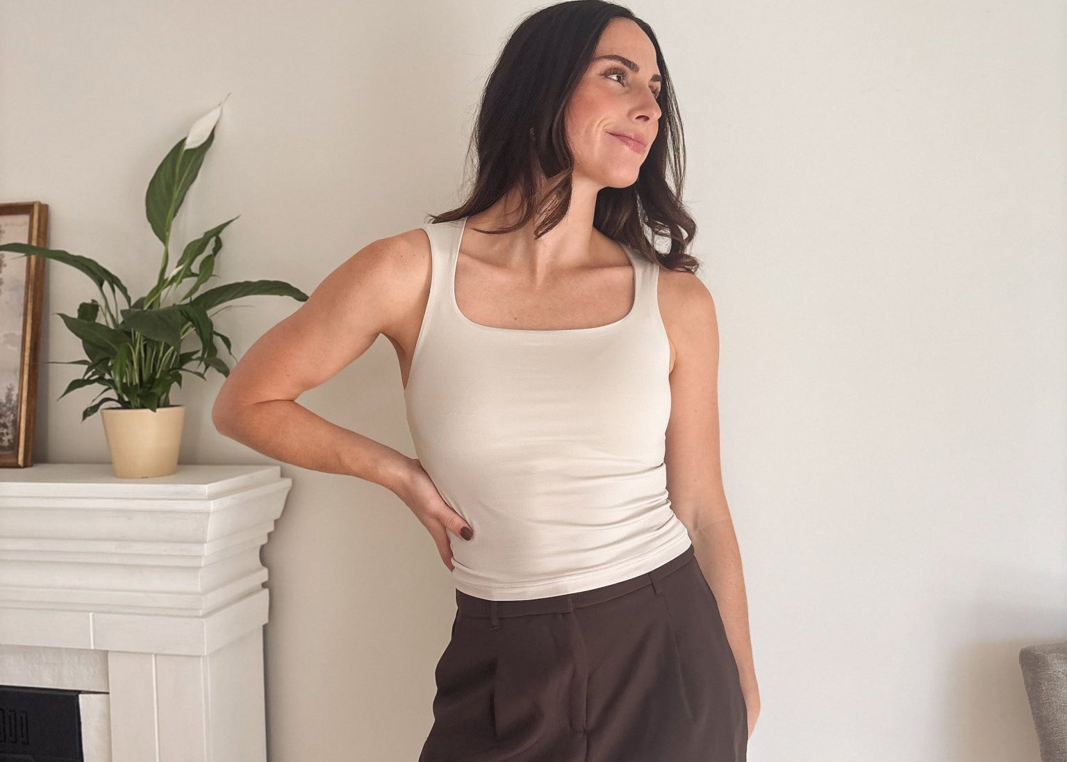 The 'Back to Basics' Double-Lined Cami Top - Love and Lee Apparel