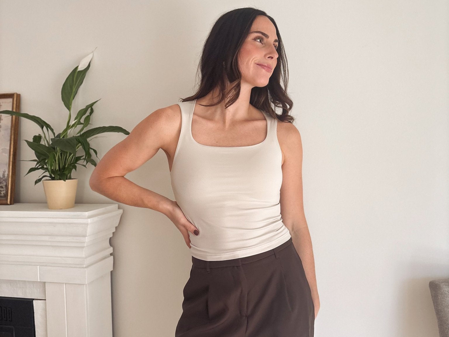 The 'Back to Basics' Double-Lined Cami Top - Love and Lee Apparel