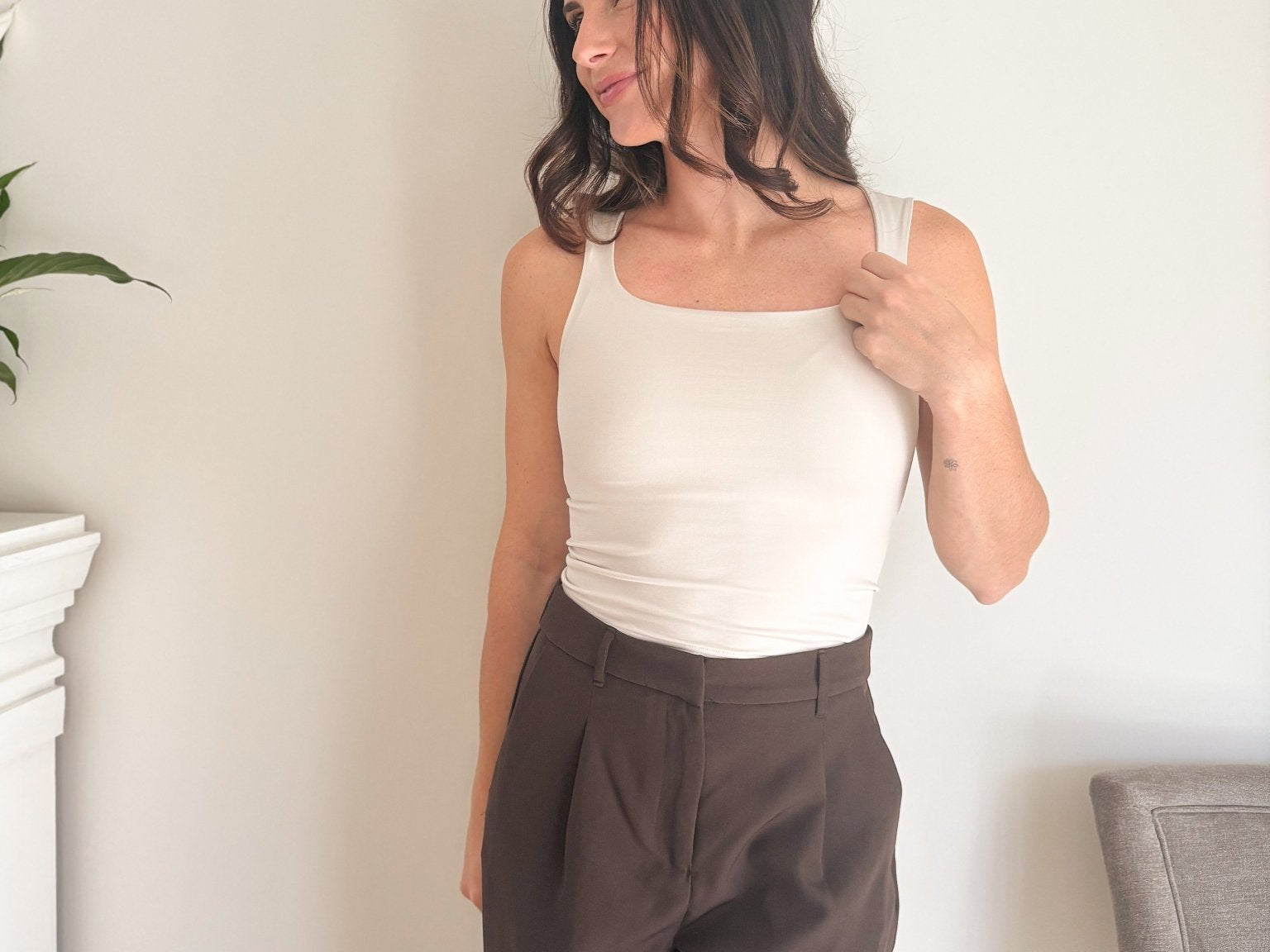 The 'Back to Basics' Double-Lined Cami Top - Love and Lee Apparel