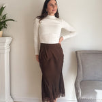 The 'On the Clock' Ribbed Mock Neck Long Sleeve Top - Love and Lee Apparel