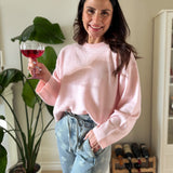 The Simone Long Sleeve O - Neck Pullover Knit Sweater - Love and Lee Apparel