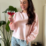 The Simone Long Sleeve O - Neck Pullover Knit Sweater - Love and Lee Apparel