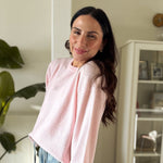 The Simone Long Sleeve O - Neck Pullover Knit Sweater - Love and Lee Apparel